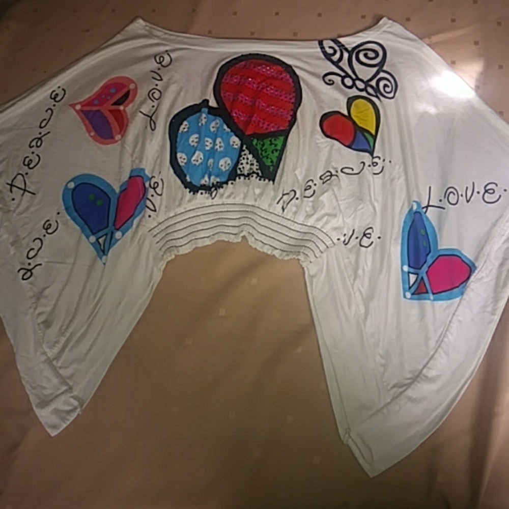 Brito crop top S Hearts